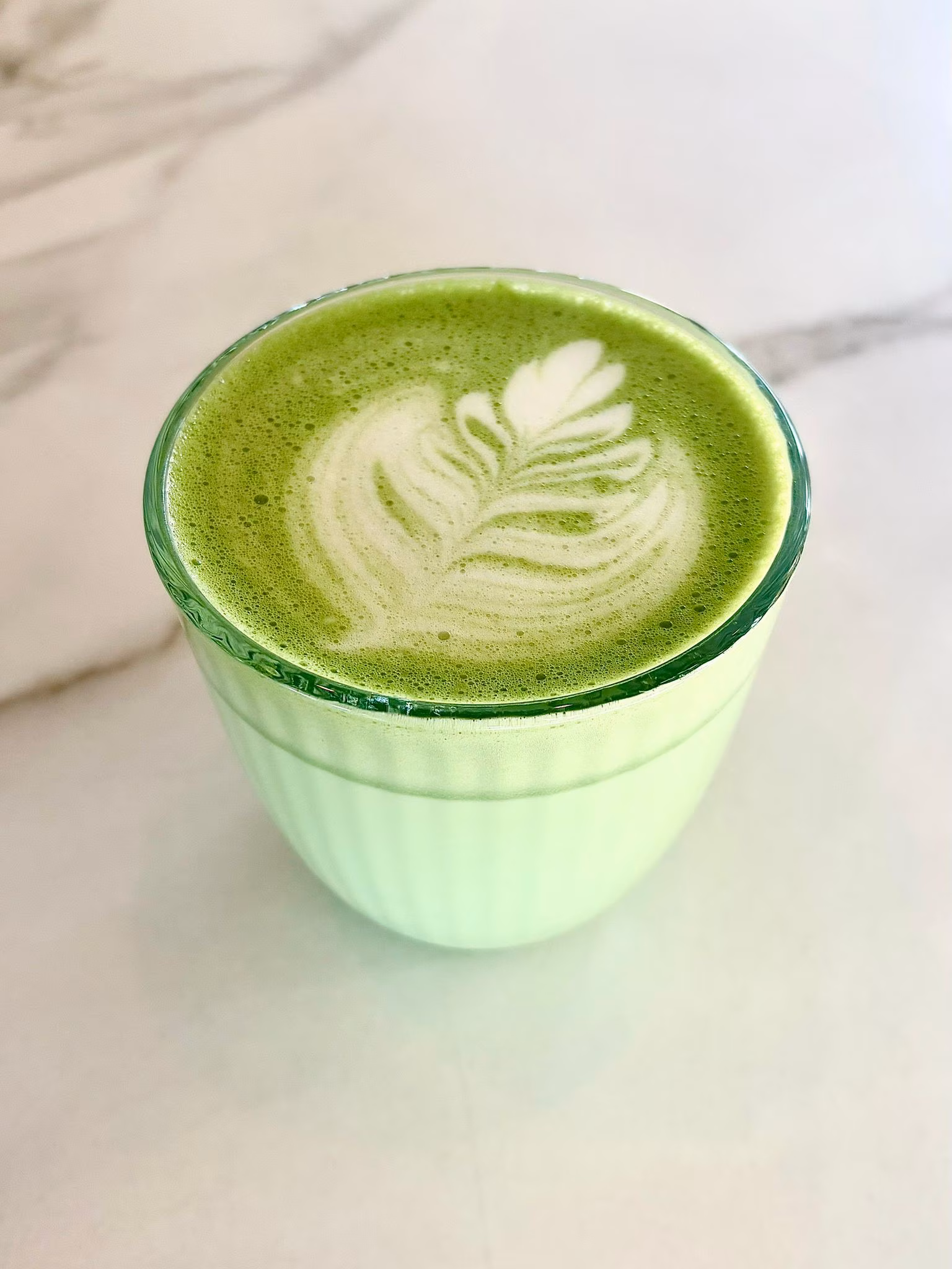 de vers gemaakte matcha van charleys in amersfoort